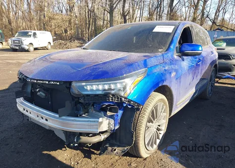 2024 Acura Rdx A-Spec Advance Package из США, поврежденный, VIN 5J8TC2H81RL036450